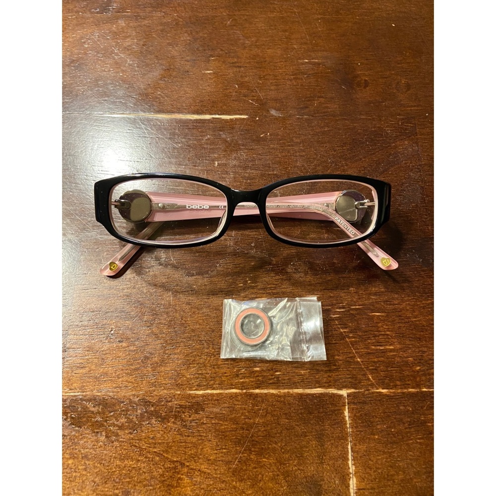 Bebe Glasses Frames With Case And Bebe Accessories - image 3